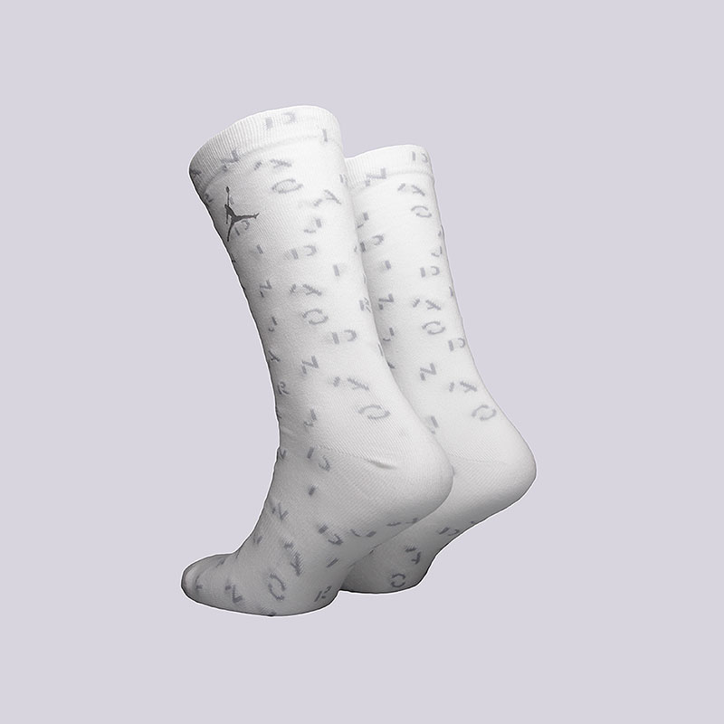 мужские белые носки Jordan 5 Crew SX5325-100 - цена, описание, фото 2